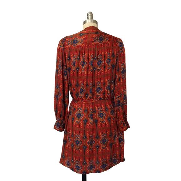 Anthropologie TINY Rosemary Red Motif Tunic Dress Size XS Boho Mini Anthro - Picture 6 of 8